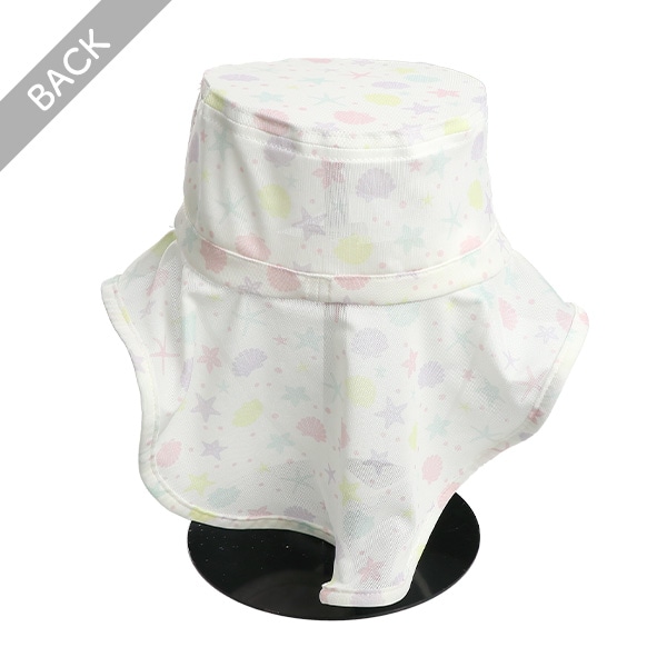 水陸両用垂れ付きメッシュハット（シェル）