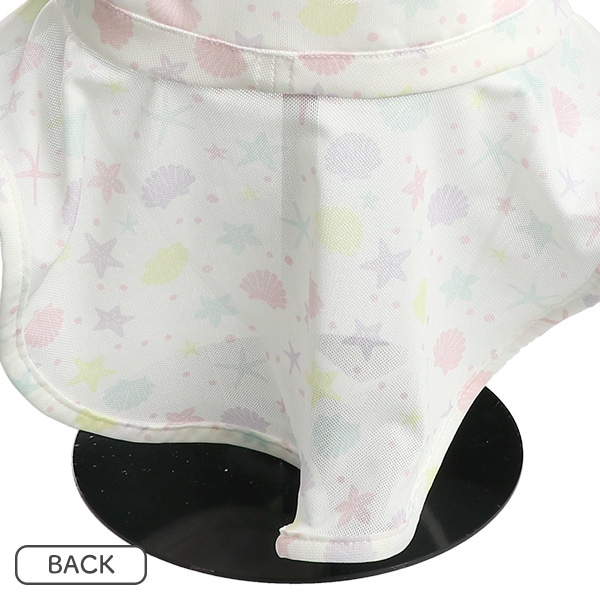 水陸両用垂れ付きメッシュハット（シェル）