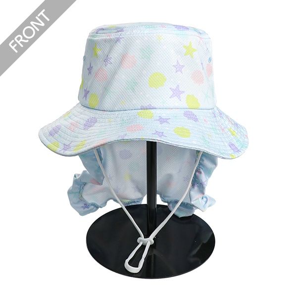 垂れ付き冷感ひんやりハット（シェル）