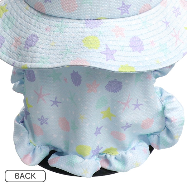 垂れ付き冷感ひんやりハット（シェル）