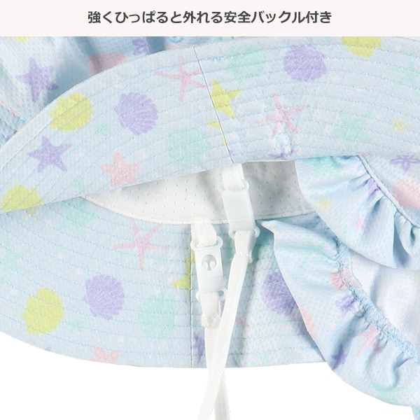 垂れ付き冷感ひんやりハット（シェル）