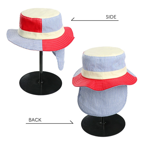 垂れ付きハット（切り替えマルチ）