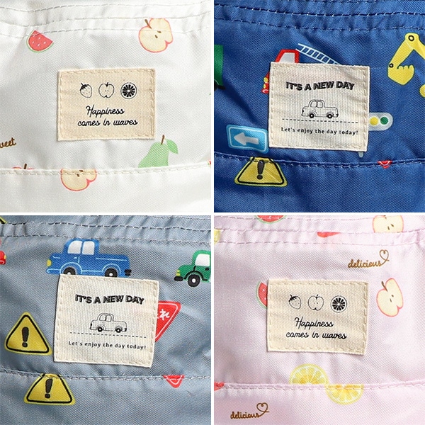 垂れ付きハット（総柄）