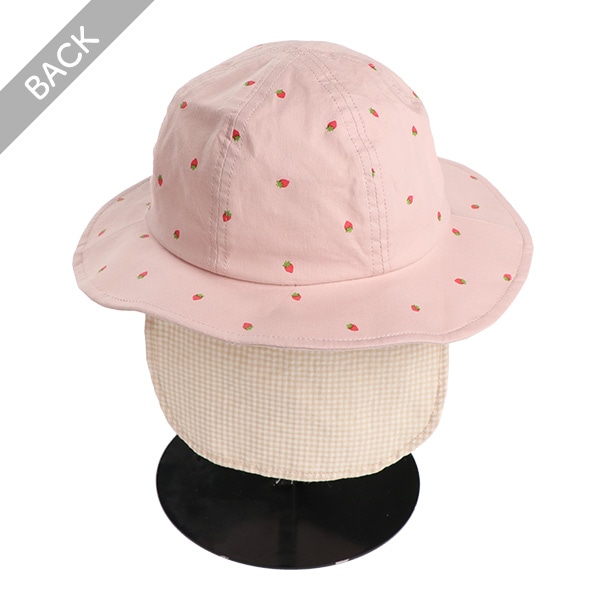 垂れ付きハット（いちご）