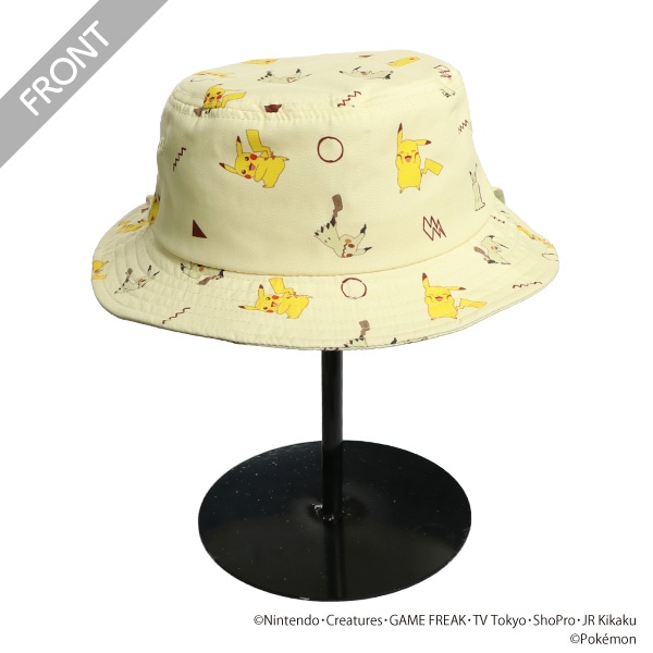 垂れ付きバケットハット（ピカチュウ）