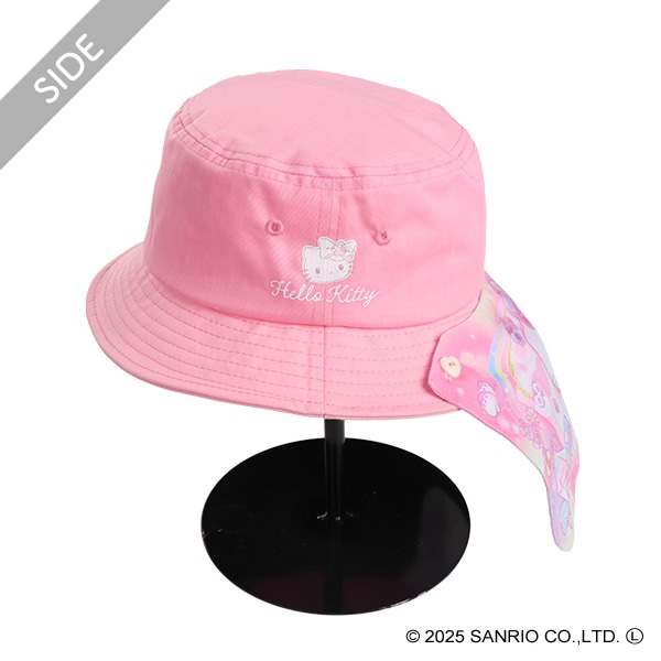 垂れ付きバケットハット（ハローキティ）