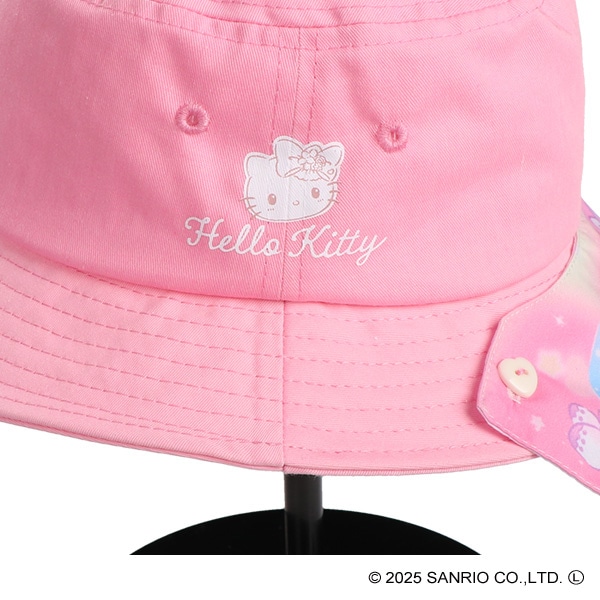 垂れ付きバケットハット（ハローキティ）