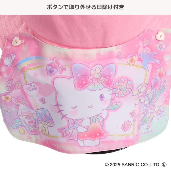垂れ付きバケットハット（ハローキティ）