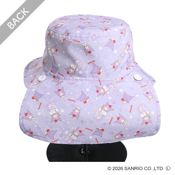 垂れ付きバケットハット（クロミ）