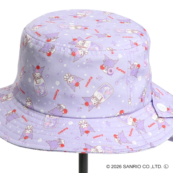 垂れ付きバケットハット（クロミ）