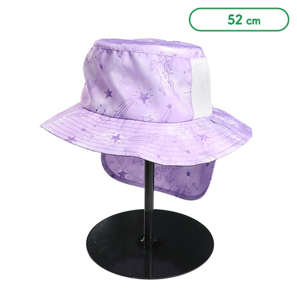 垂れ付きサイドメッシュ帽子（ユニコーン）