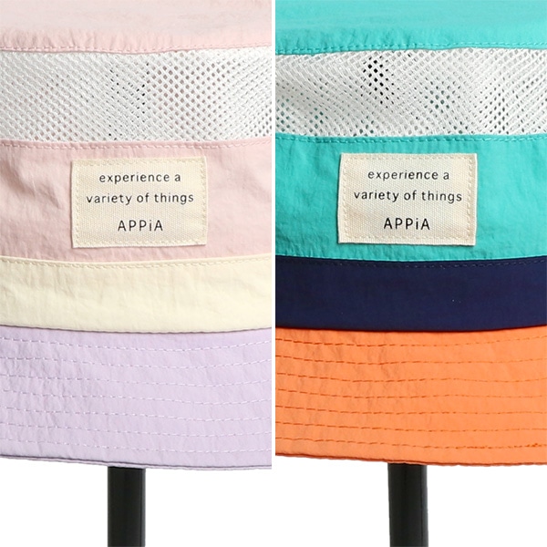 メッシュ切り替えサファリハット