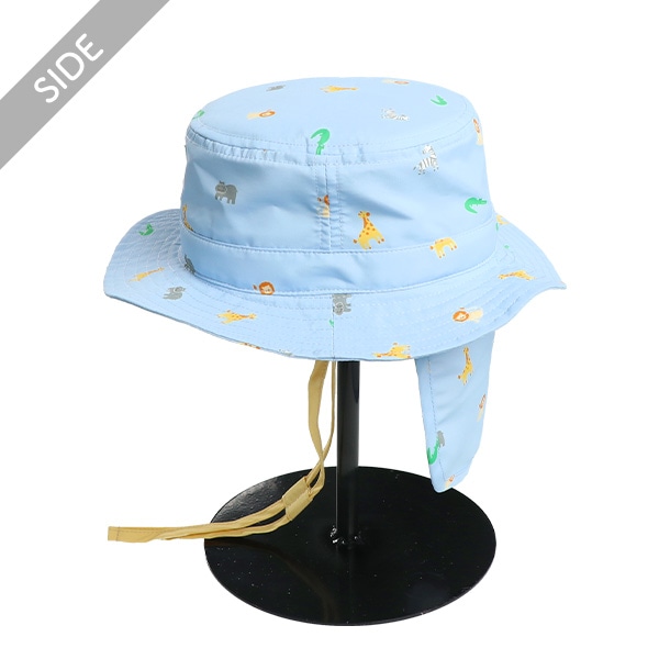 遮熱垂れ付きサファリハット（アニマル）