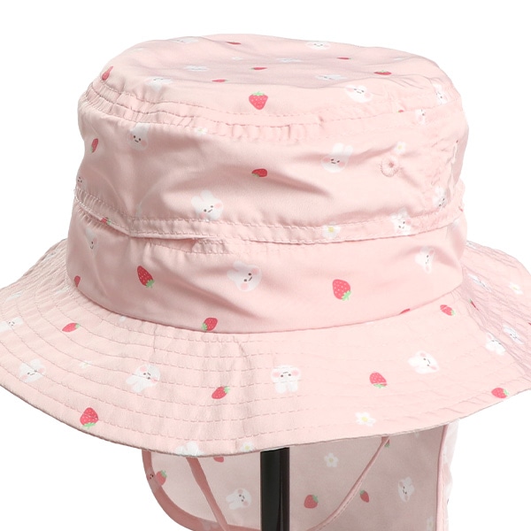 垂れ付きベンチレーションハット（総柄）