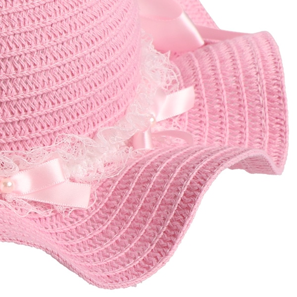 リボン付きペーパー帽子