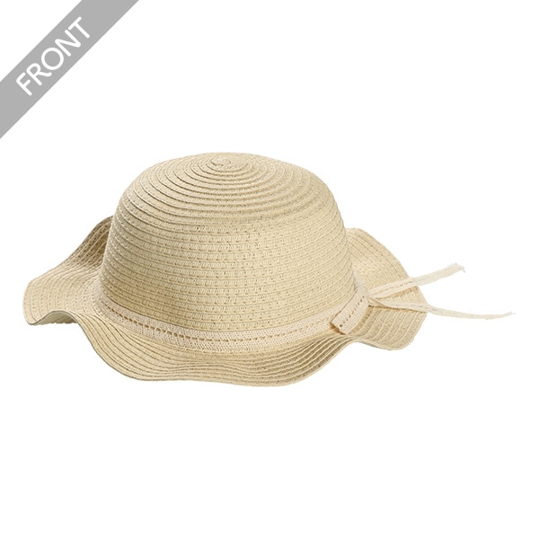 ペーパー波つば帽子（レース）