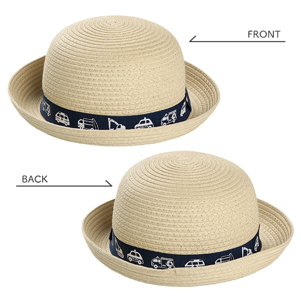 ペーパーセーラー帽子（はたらくくるま）