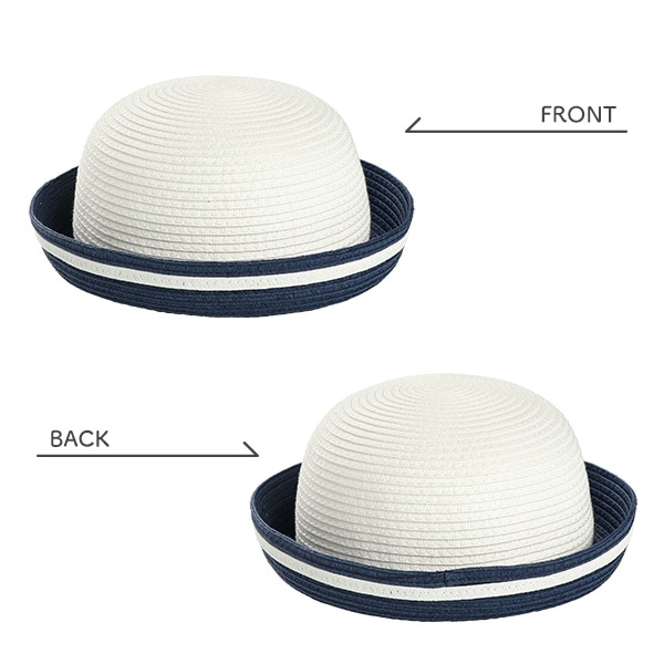 ペーパーセーラー帽子（マリン風）