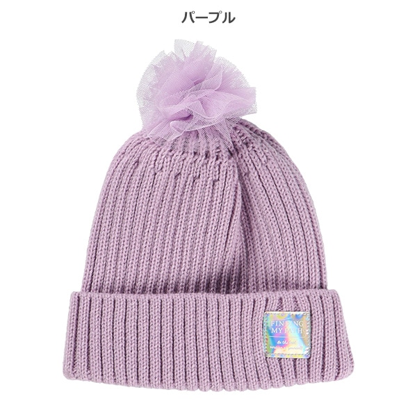 LV パープル マフラーと帽子セット LV パープル マフラーと帽子セット