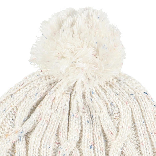 ボンボン帽子（カラーネップ）