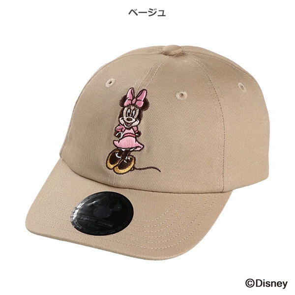 キャップ（ミニーマウス・刺繍）