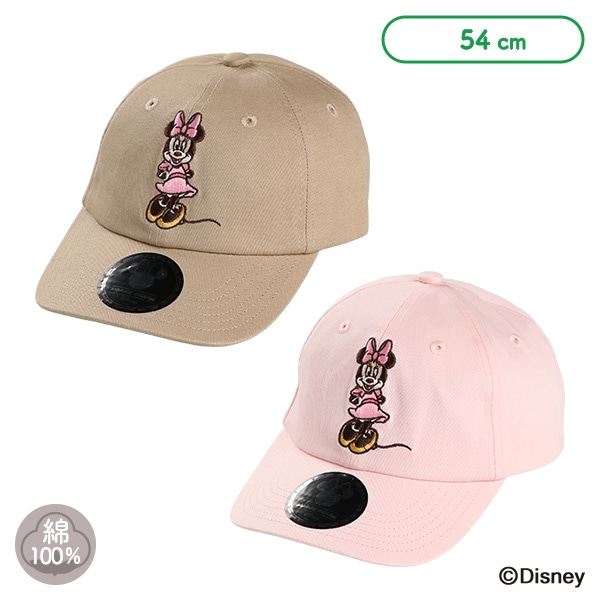 キャップ（ミニーマウス・刺繍）