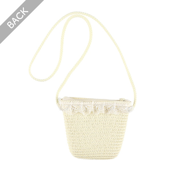 サクランボポシェット（アイボリー）