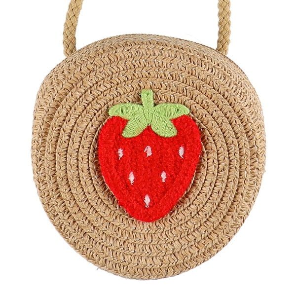 イチゴサークルポシェット