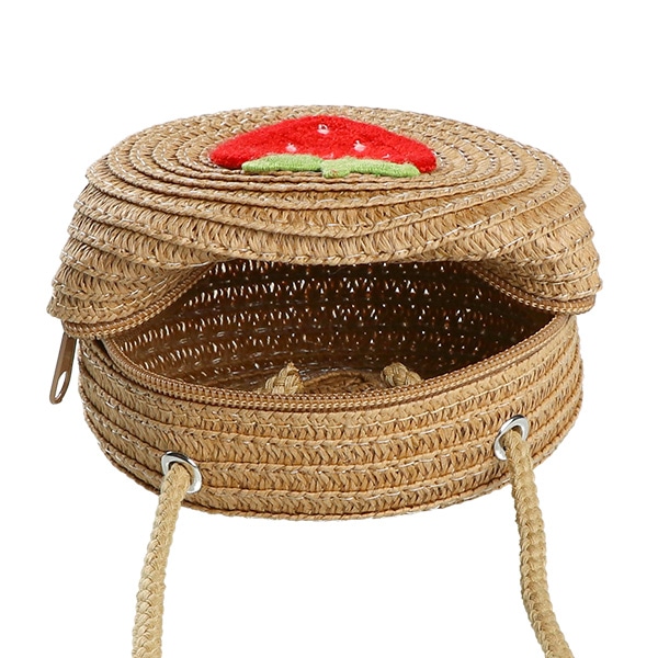 イチゴサークルポシェット