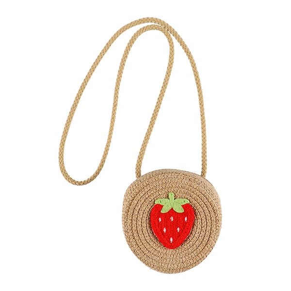 イチゴサークルポシェット