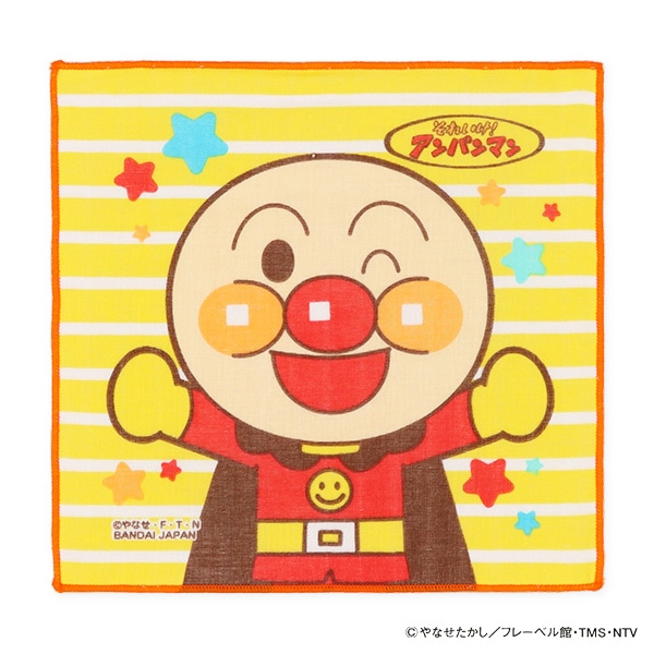 3枚組ガーゼハンカチ（アンパンマン）