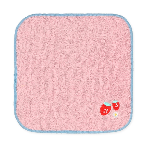 5枚組刺繍ミニタオル（イチゴ）