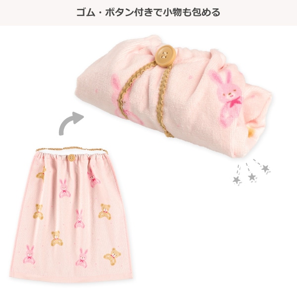 おりこうタオル（うさぎ・くま）