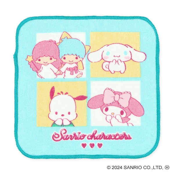 5枚組ミニタオル（サンリオキャラクターズ・マシュグミキャラミックス）