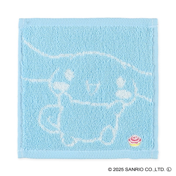 3枚組ジャガードミニタオル ワンポイント刺繍（サンリオ）