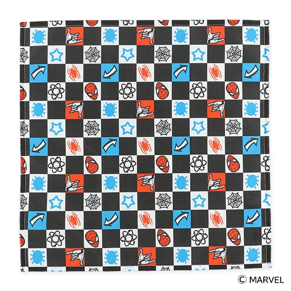 3枚組ランチクロス（スパイダーマン・チェッカー）