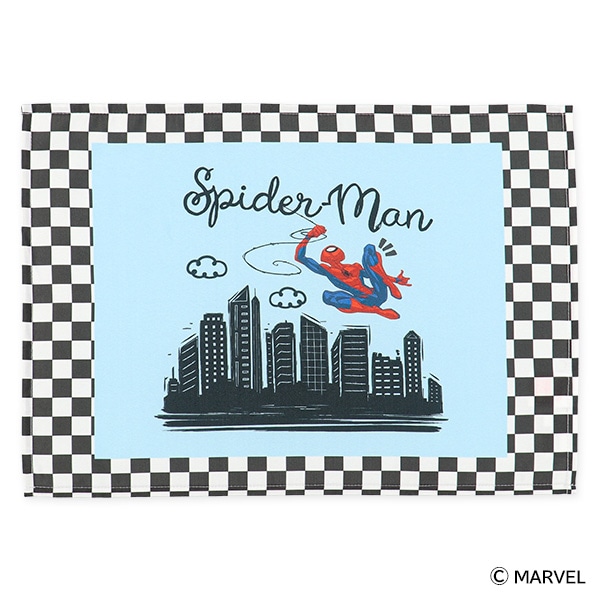 3枚組ランチョンマット（スパイダーマン・チェッカー）