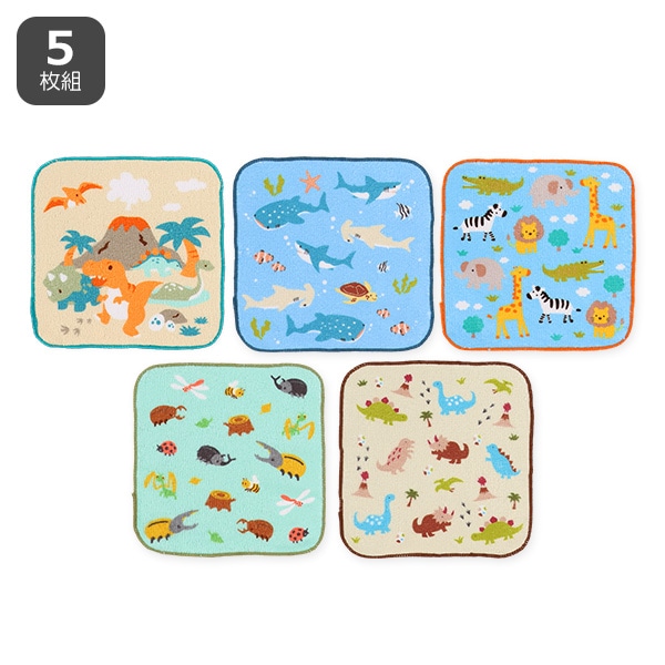 5枚組ミニタオル（ムーブ）