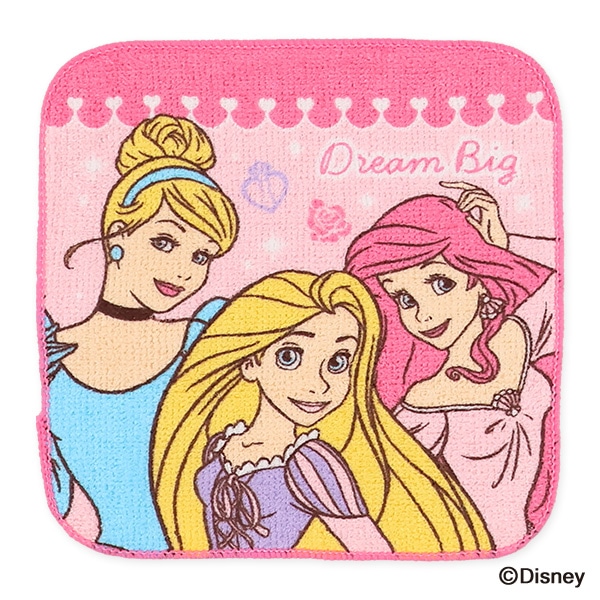 5枚組ミニタオル（ディズニープリンセス）