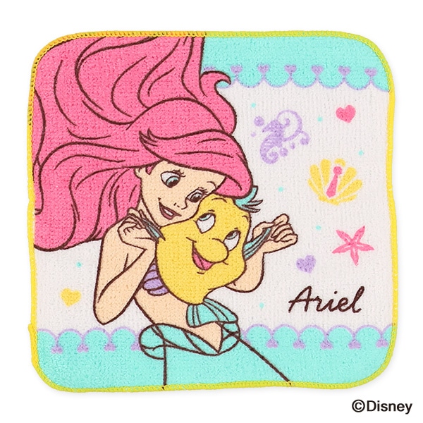 5枚組ミニタオル（ディズニープリンセス）