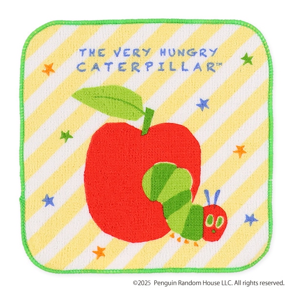 5枚組ミニタオル（はらぺこあおむし）