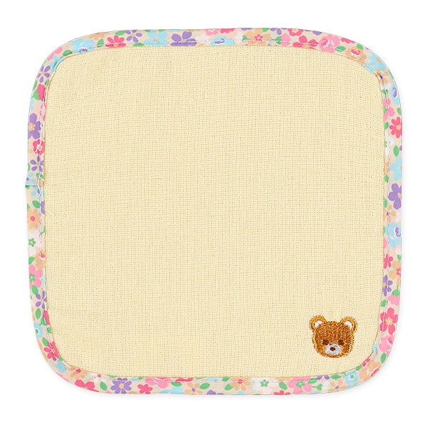 3枚組ガーゼパイルミニタオル（刺繍）