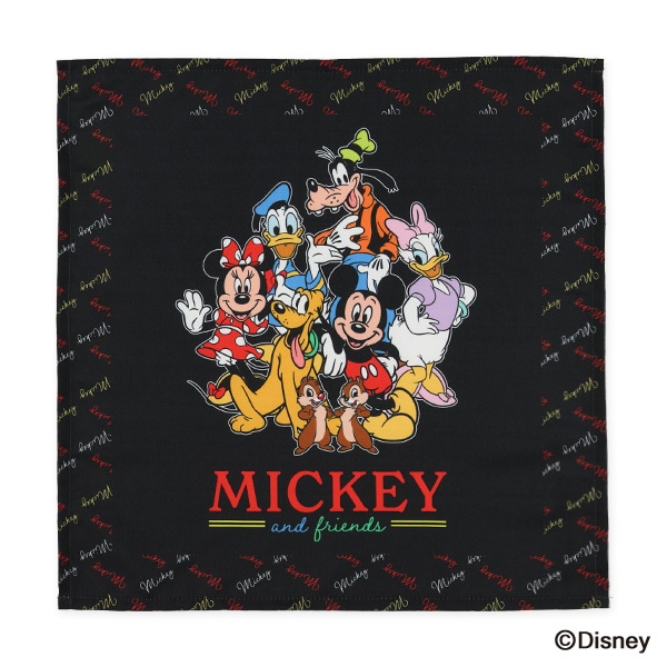 3枚組ランチクロス（ミッキーマウス）