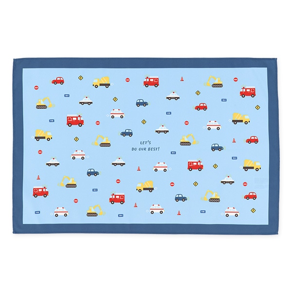 3枚組ランチョンマット（恐竜・くるま）