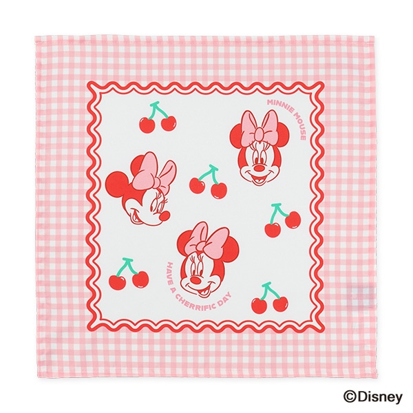 3枚組ランチクロス（ミニーマウス）