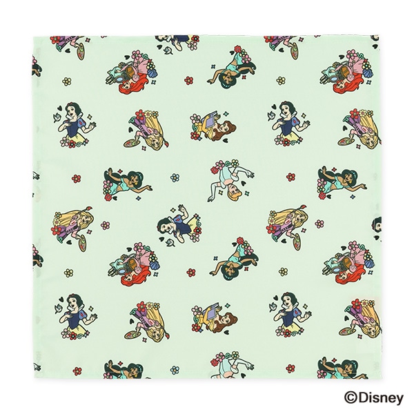 3枚組ランチクロス（ディズニープリンセス）