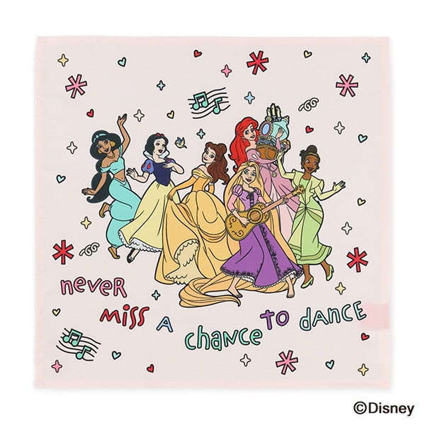 3枚組ランチクロス（ディズニープリンセス）