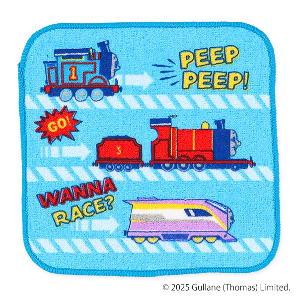 5枚組ミニタオル（きかんしゃトーマス・ソドー島の仲間たち）