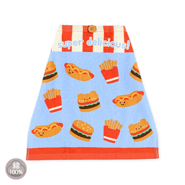 マルチタオル（ハンバーガー）