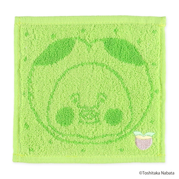 3枚組刺繍入りジャガードミニタオル（こびとづかん）